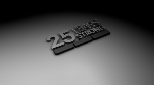 25 Years Strong Logo