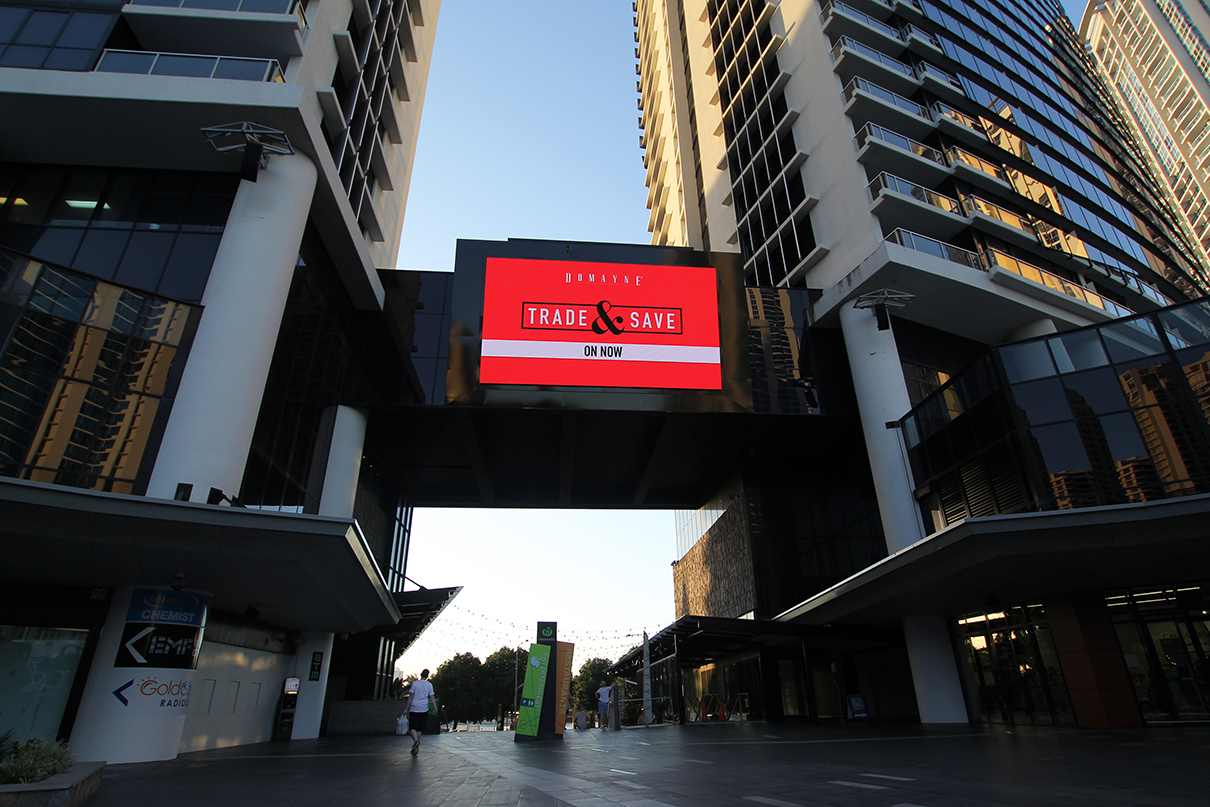 Circle on Cavill Big Screen LED Screen Outdoor Billboard Advertising Sign
