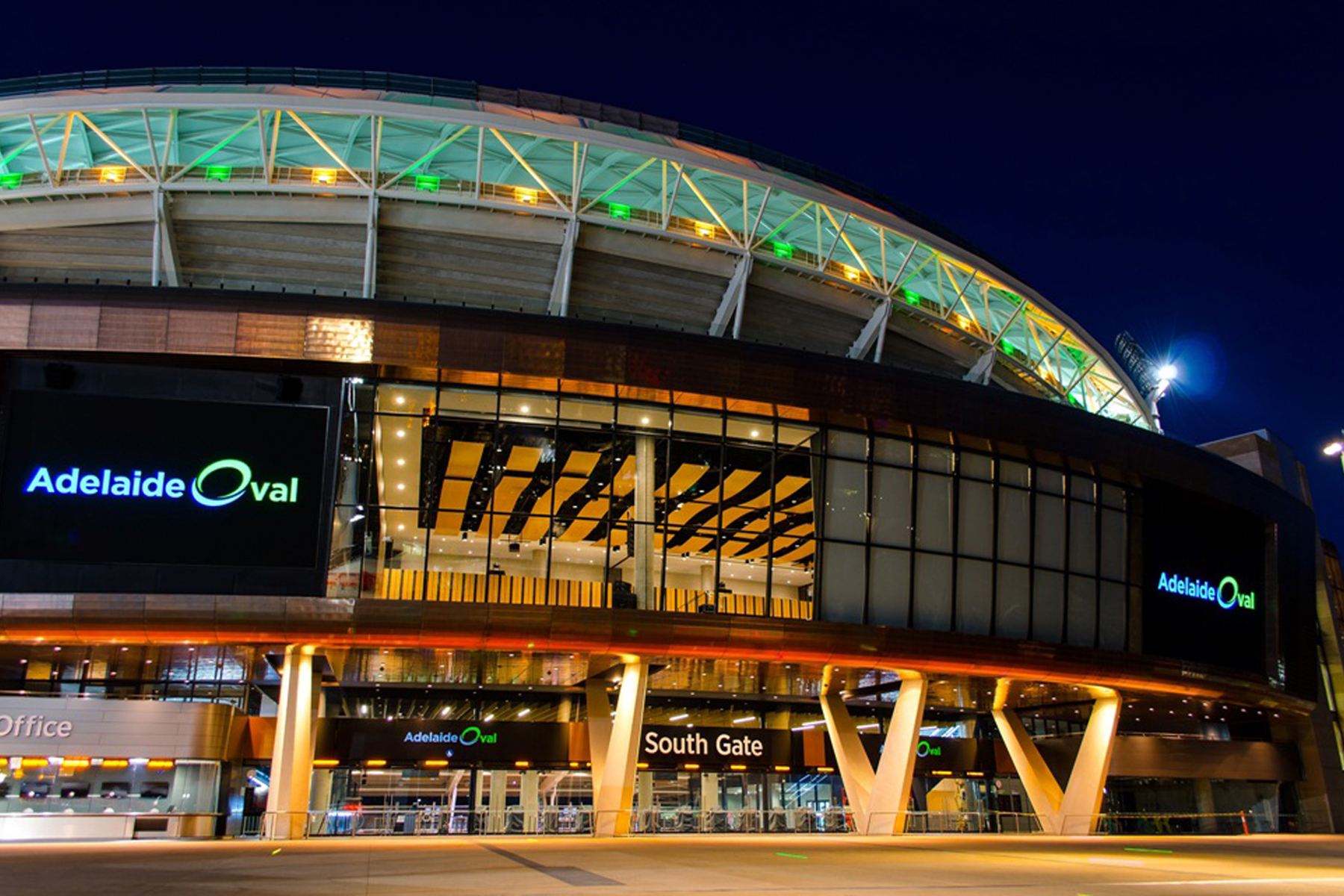 Adelaide Oval Custom LED Outdoor Building Facade Architectural Stadium Lighting